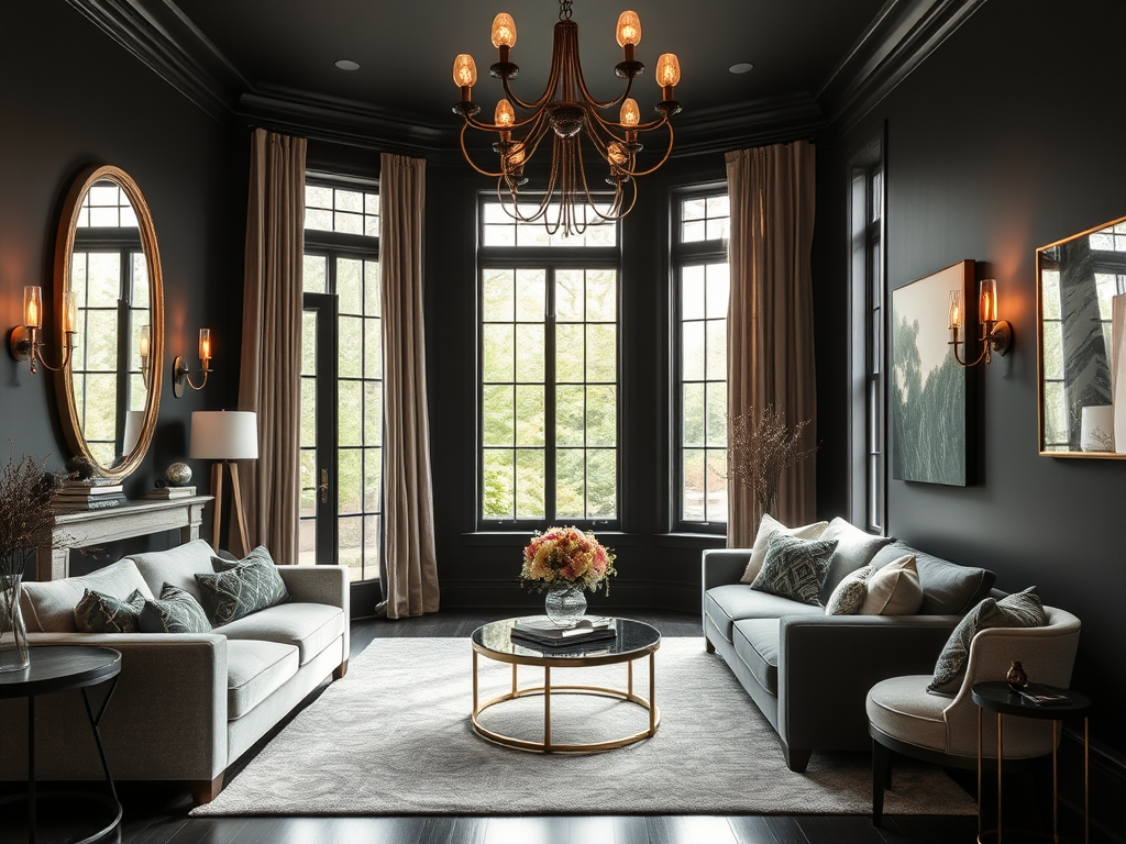 What You Need to Know Before You Paint a Room All Black: Color drenching trends